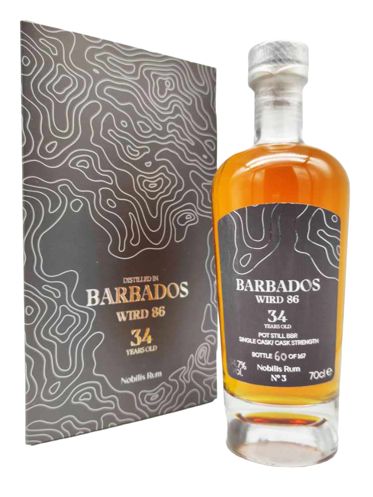 Nobilis Rum no 3 Barbados 34yo, 54.7%, WIRD 86