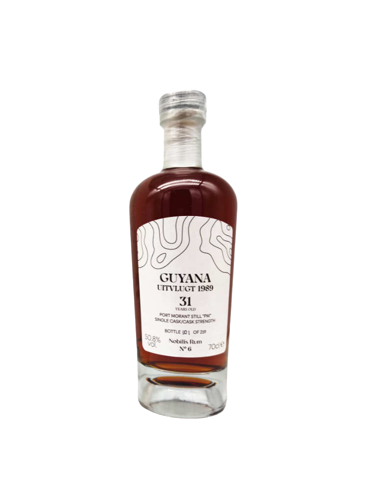 Nobilis Rum no 6 Guyana Uitvlugt 1989, 31yo, 50.8%, 700ml, PM