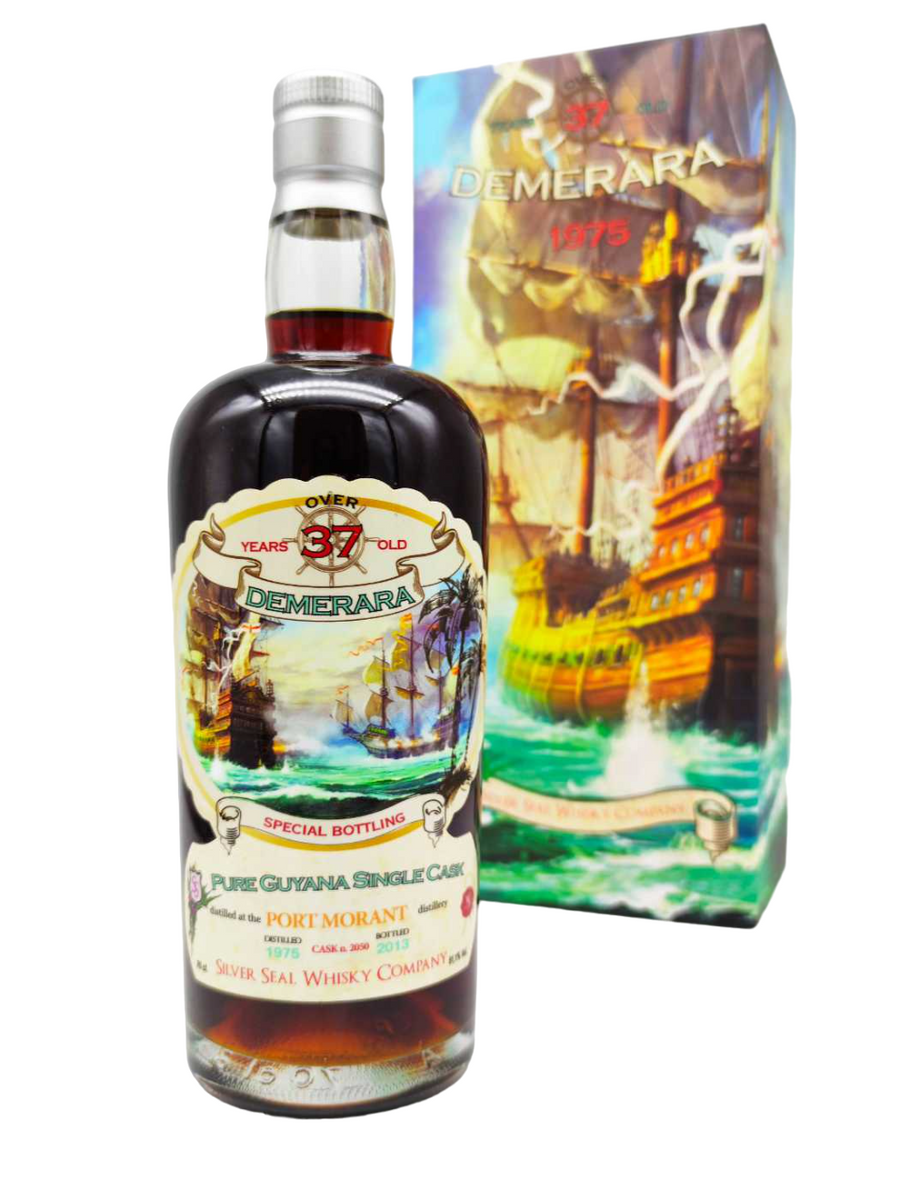 Port Morant 1975/2013 37yo 51,1% cask#2050 Demerara Silver Seal