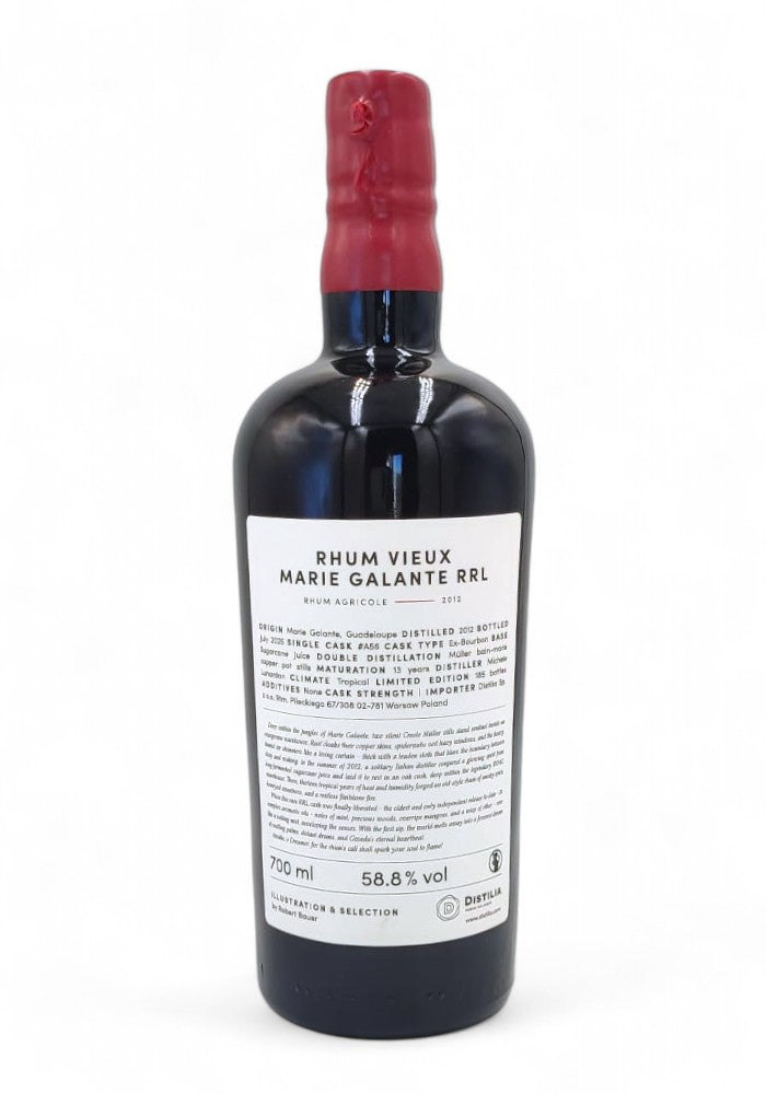 Rhum Vieux Marie Galante 2012/2025 13yo 58,8% The Sins – Sloth, Robert Bauer and Distilia