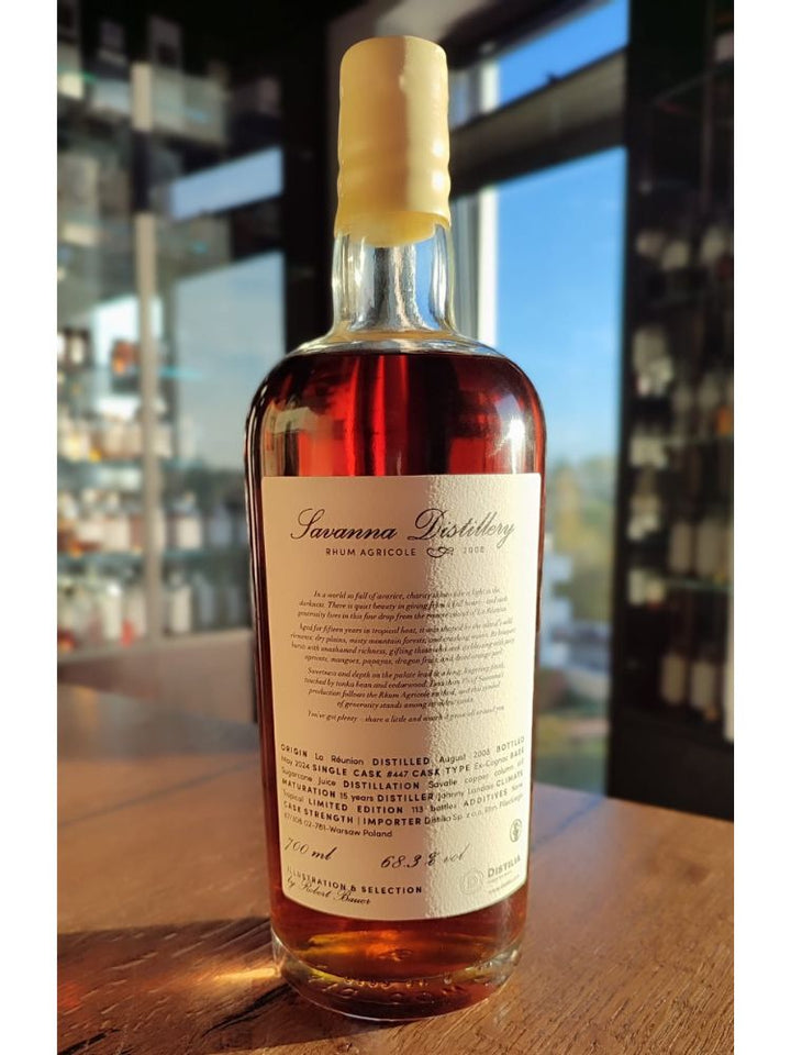 Savanna Rhum Agricole 2008/2024 15yo 68,3% The Virtues - Charity, Robert Bauer and Distilia