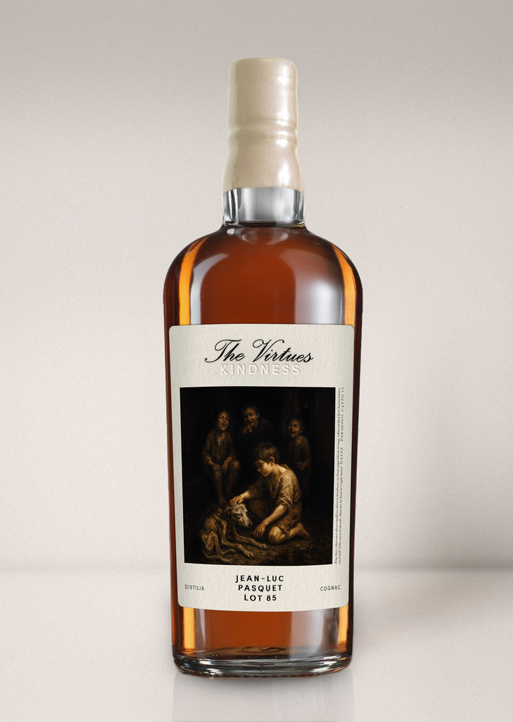 Jean-Luc Pasquet 1985/2025 40yo 50,36% LOT 85 The Virtues - Kindness, Robert Bauer and Distilia