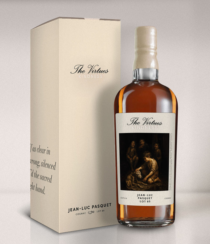 Jean-Luc Pasquet 1985/2025 40yo 50,36% LOT 85 The Virtues - Kindness, Robert Bauer and Distilia