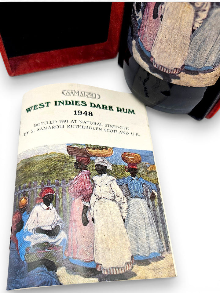 West Indies Dark Rum 1948/1991 42yo 49% Samaroli