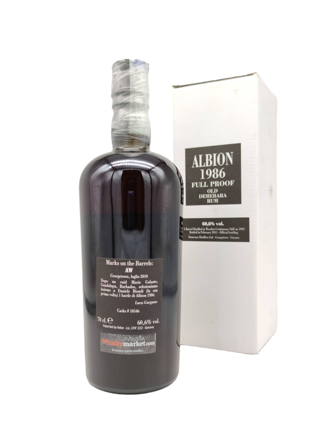 Albion 1986/2011 25yo 60,6% cask#10546