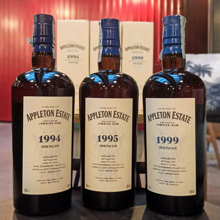 Appleton Estate Hearts Collection 1994, 1995, 1999