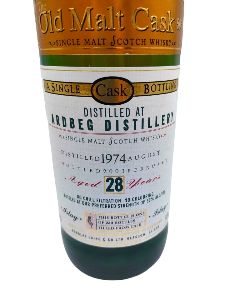 Ardbeg 1974/2003 28yo 50% Douglas Laing DL Old Malt Cask