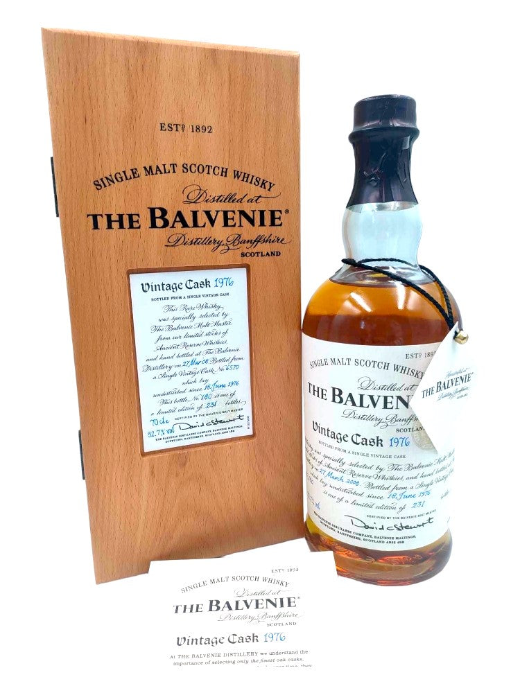 Balvenie 1976/2008 31yo cask#6570 with box