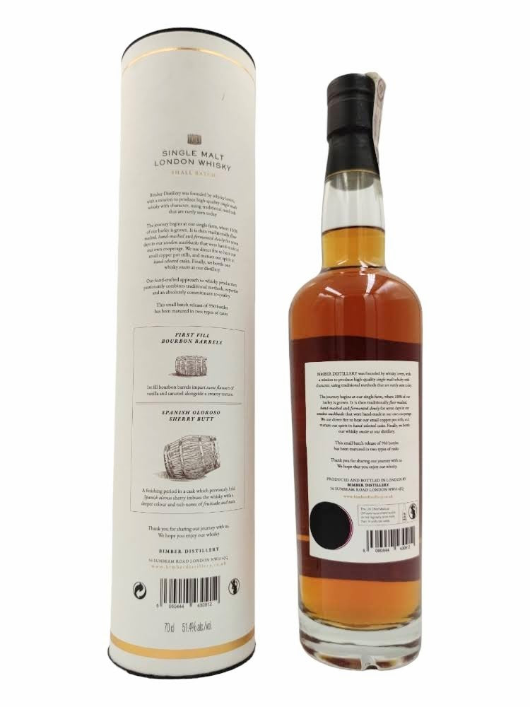 Bimber Oloroso Cask 2020 51,4%