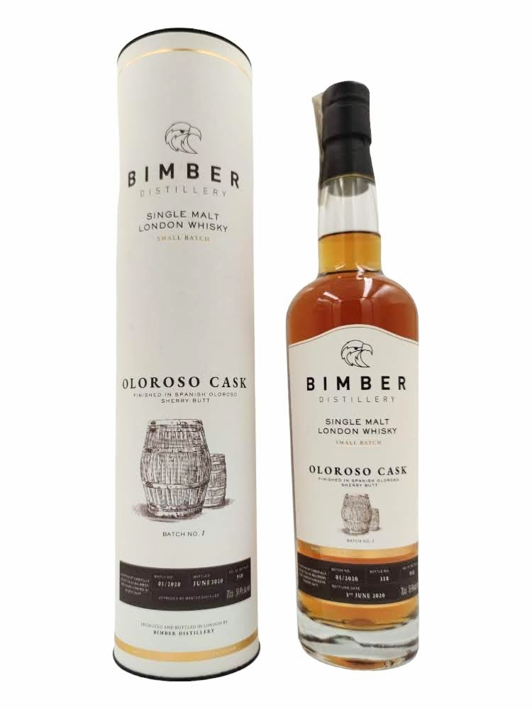 Bimber Oloroso Cask 2020 51,4% with box