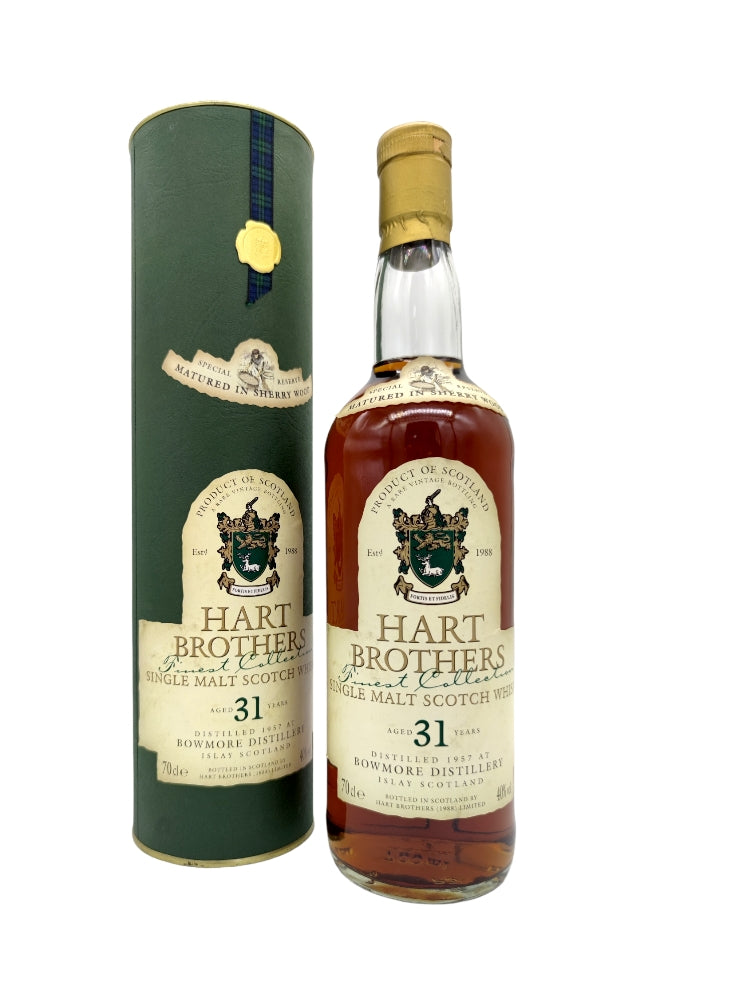 Bowmore 1957 31yo 40% Hart Brothers with box