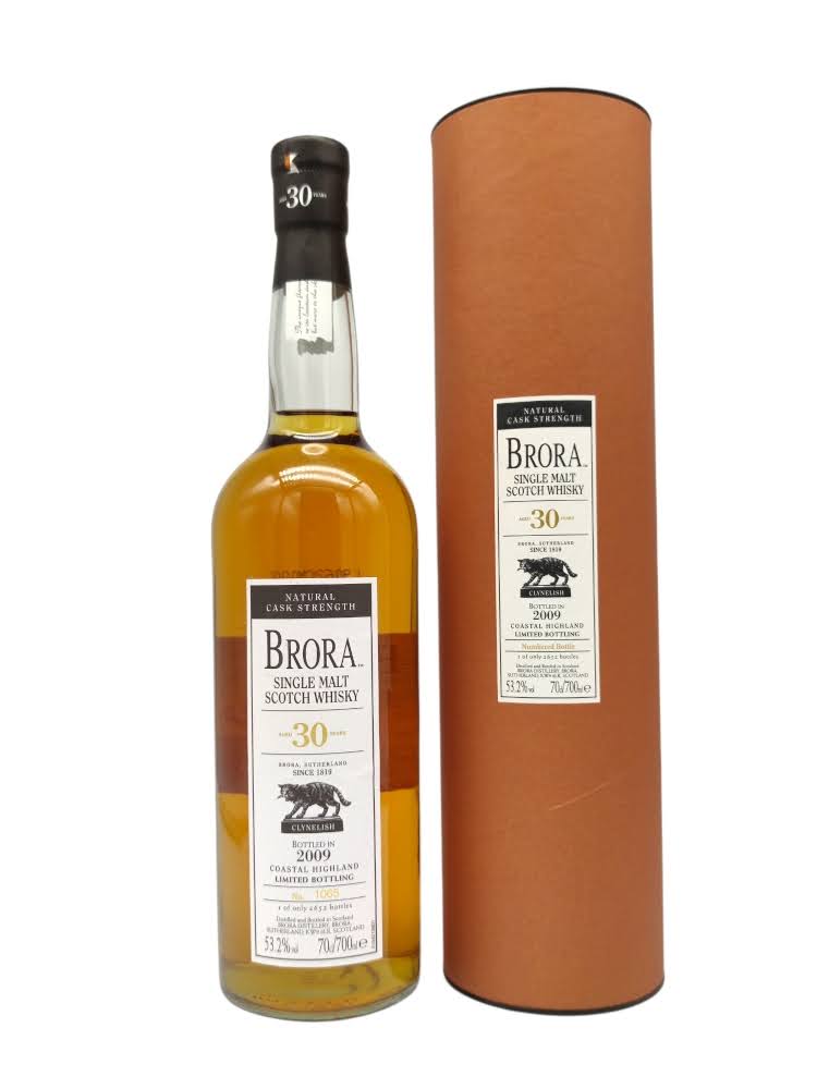 Brora 1979/2009 30yo 53,2% with box