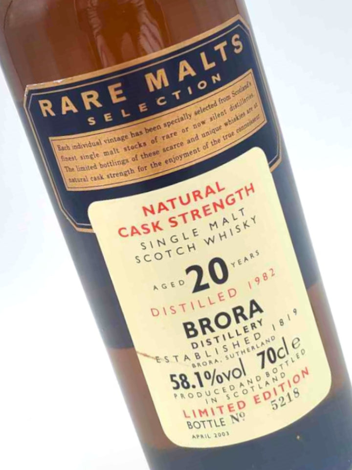 Brora 1982/2003 20yo 58,1%