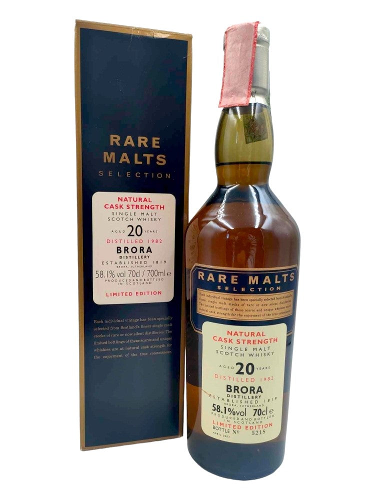 Brora 1982/2003 20yo 58,1% with box