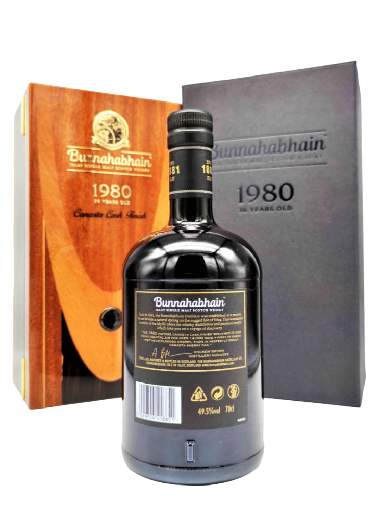 Bunnahabhain 1980 36yo 49,5%