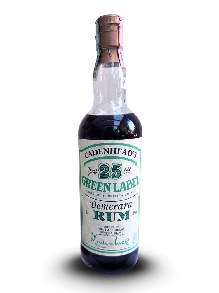 Cadenhead's Demerara Rum 25YO 46% GREEN LABEL 700ml