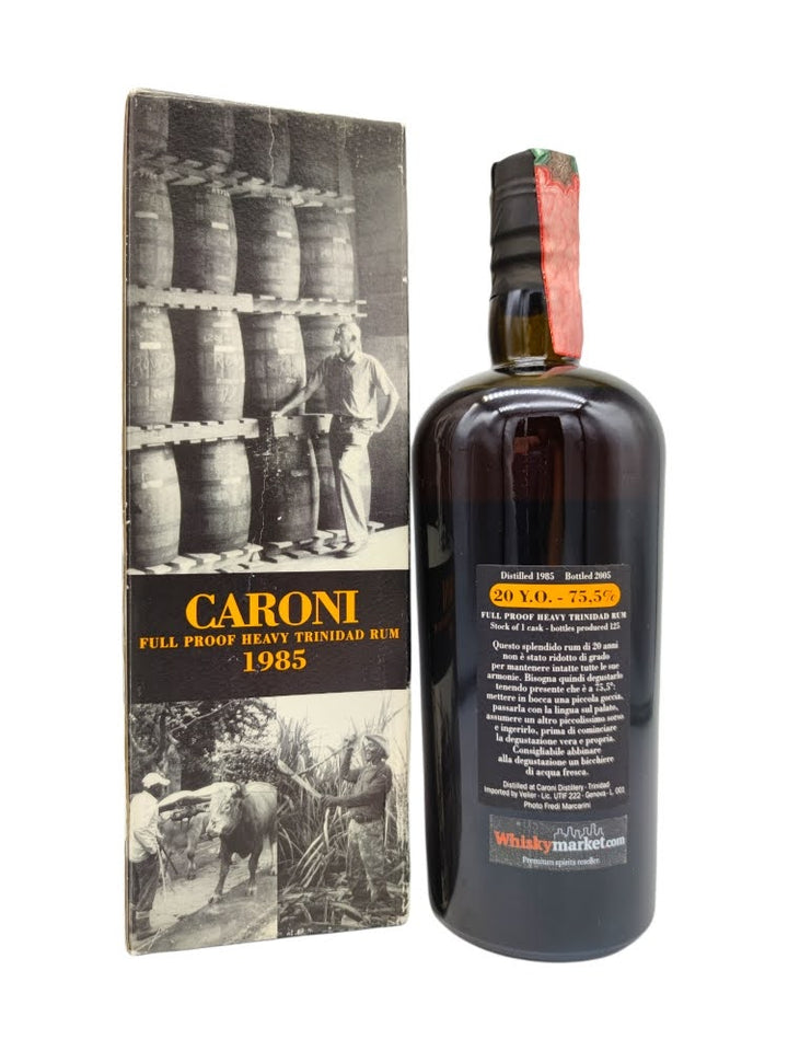 Caroni 1985/2005 20yo 75,5% Heavy Trinidad Rum