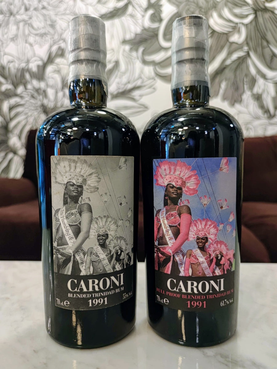 Caroni 1991/2010 (set of 2 bottles 61,7% + 55%)