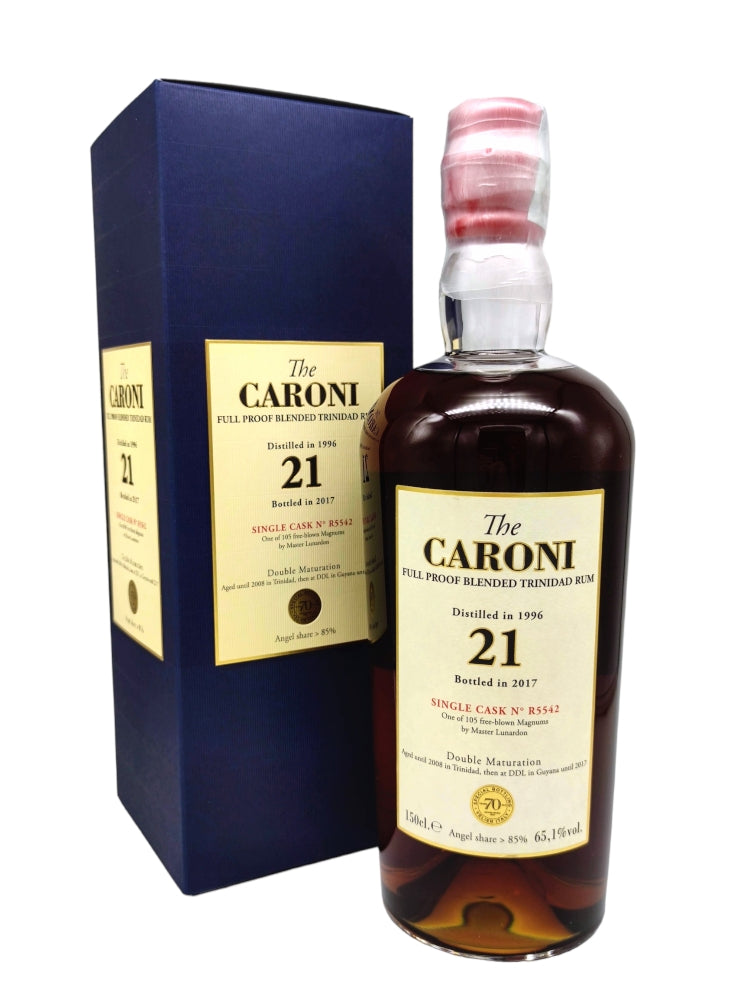 Caroni 1996 21yo 65,1% cask#5542 Velier Magnum Collection 70th Anniversary