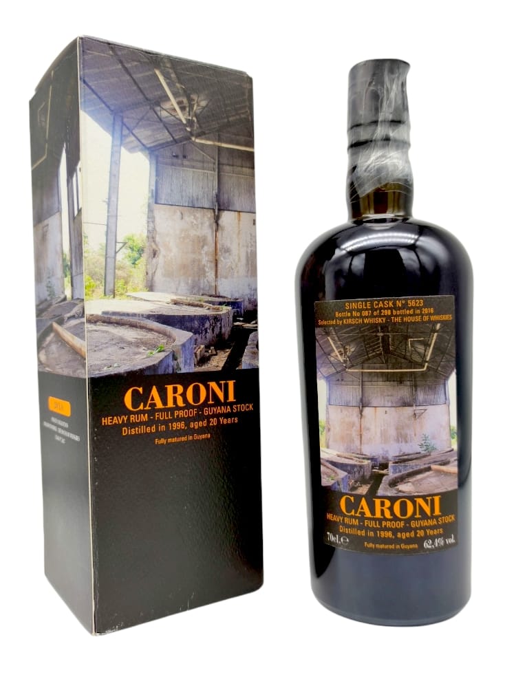 Caroni 1996/2016 20yo 62,4% cask#5623 Kirsch Whisky