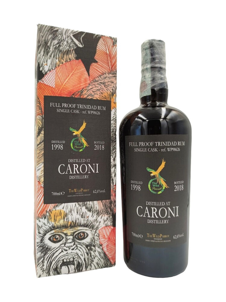 Caroni 1998/2018 20yo 62,6% Trinidad cask#WP98626 The Wild Parrot