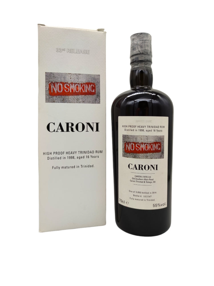 Caroni 1998/2014 16yo 55% 33rd Release No smoking