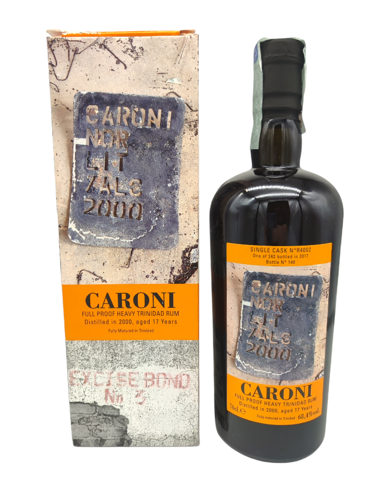 Caroni 2000/2017 17yo 68,4% cask#R4002 Full Proof Rum Eataly