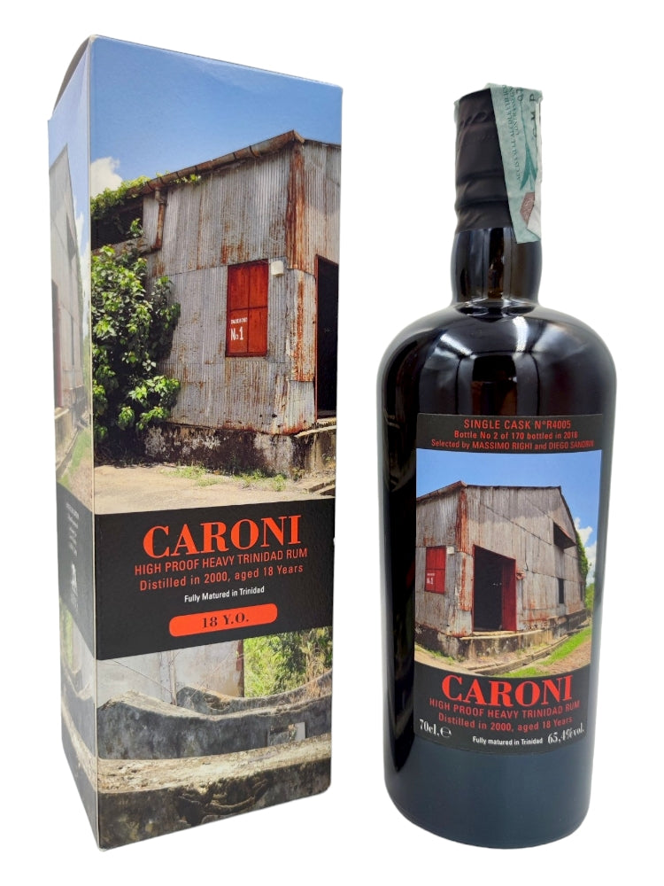 Caroni 2000/2018 18yo 65,4% cask#R4005 - Lion's Whisky