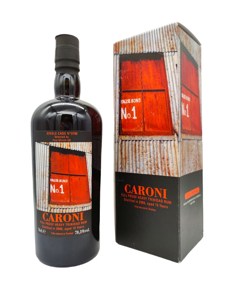 Caroni 2000/2015 15yo 70,3% cask#3790 Paul Ulrich AG