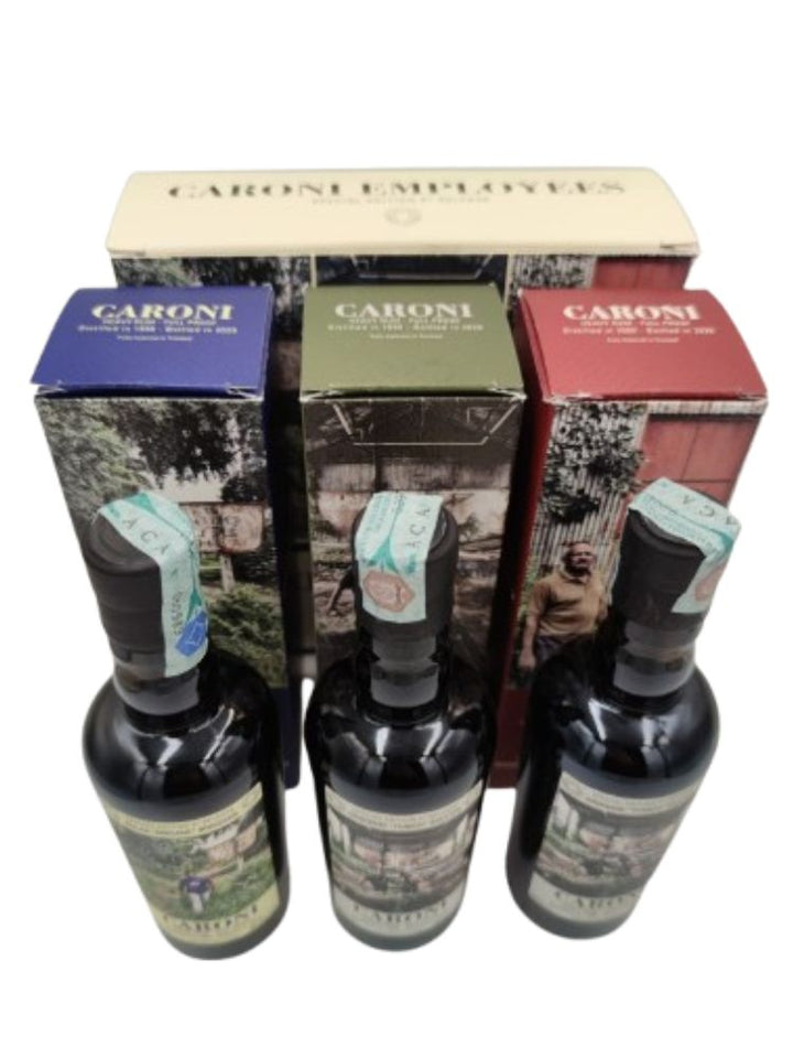 Caroni Employees 4th Release mini set 3x200ml Velier's mistake 1x Brigade 2x Yunkoo