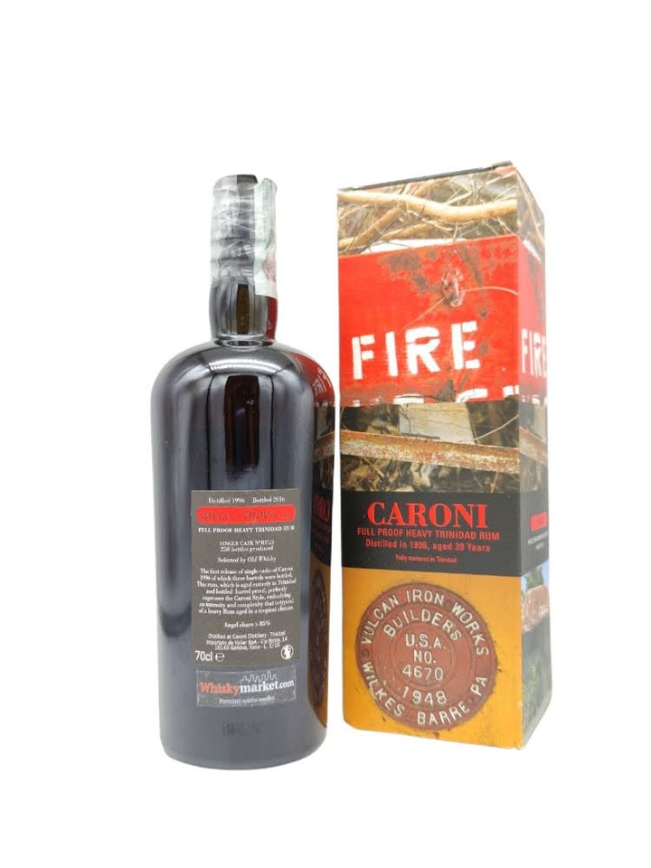 Caroni 1996/2016 20yo 70,8% cask#R3721 Fire