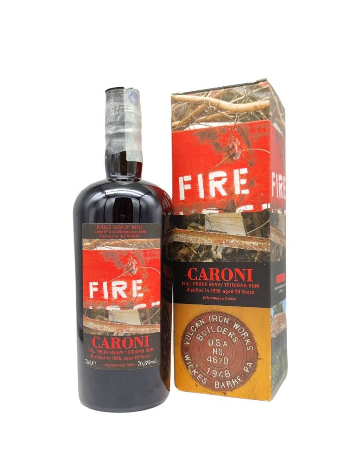 Caroni 1996/2016 20yo 70,8% cask#R3721 Fire