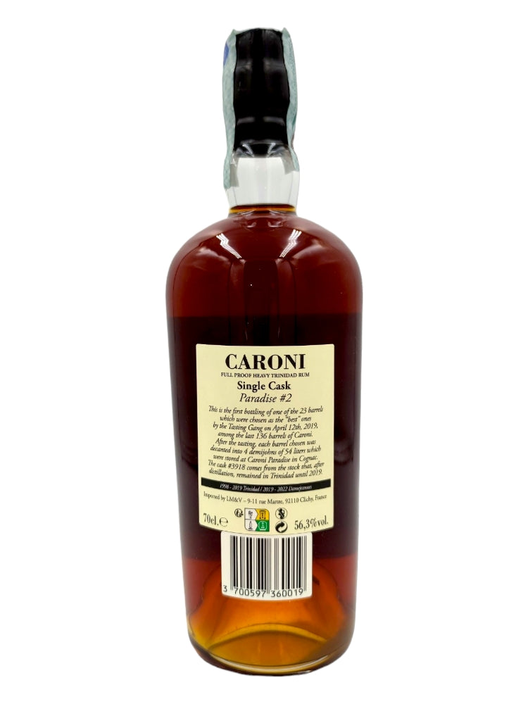 Caroni Paradise #2 Velier 1998/2022 24yo 56,3% cask#3918