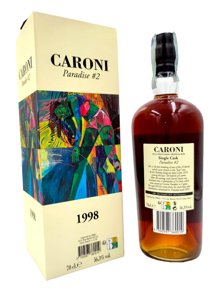 Caroni Paradise #2 Velier 1998 24yo 56,3% cask#3918