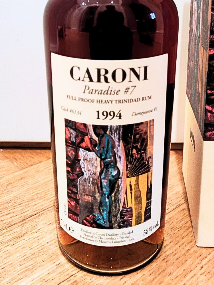 Caroni Paradise #7 1994/2003 26yo 58% cask#6134 Velier 700ml