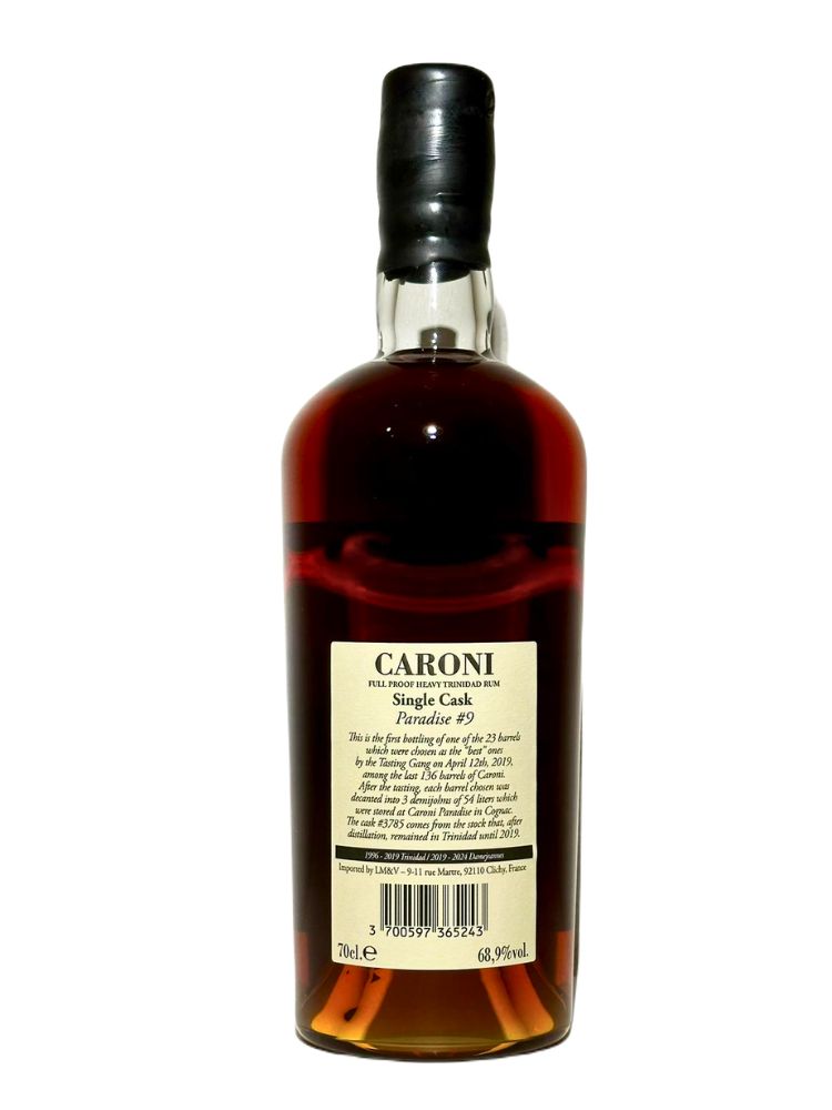 Caroni Paradise #9 Velier 1996/2019 26yo 68,9% Single Cask #3785