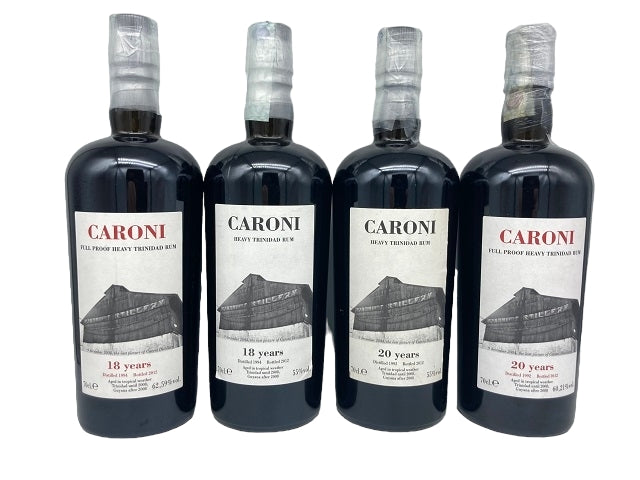 Caroni Hangar Series 4 x 700ml Velier