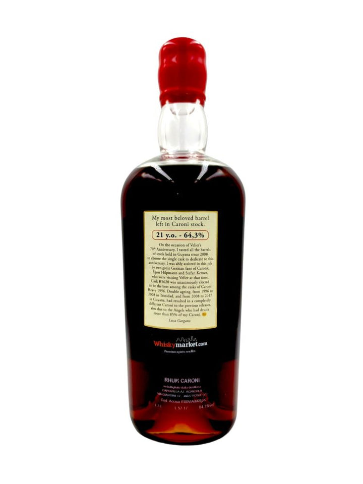 Caroni 1996 cask#R5620 Velier Magnum Collection 70th Anniversary