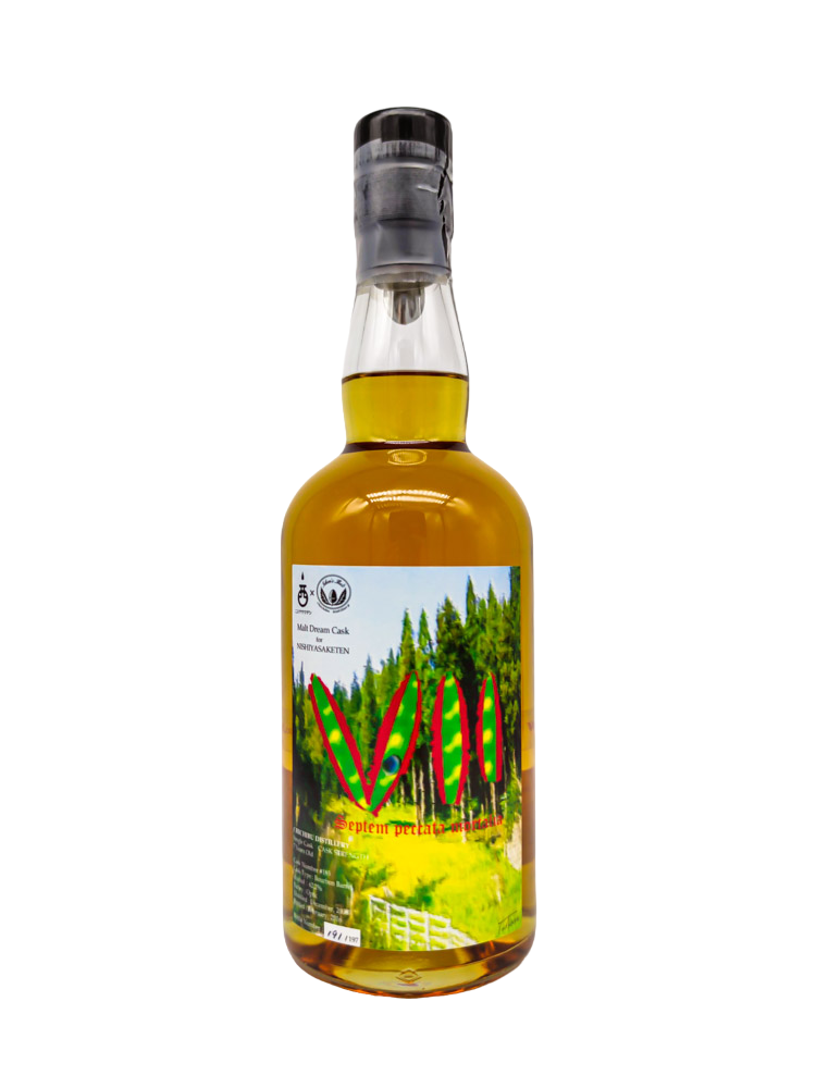 Chichibu 2008/2016 7yo 62,2% cask#183 Malt Dream Cask for Nishiyasaketen - Septem Peccata Mortalia