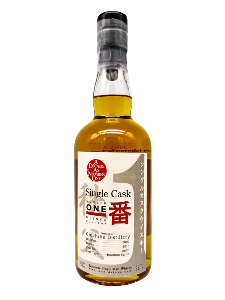 Chichibu 2009/2015 6yo 62,1% cask#635 Number One Drinks Company