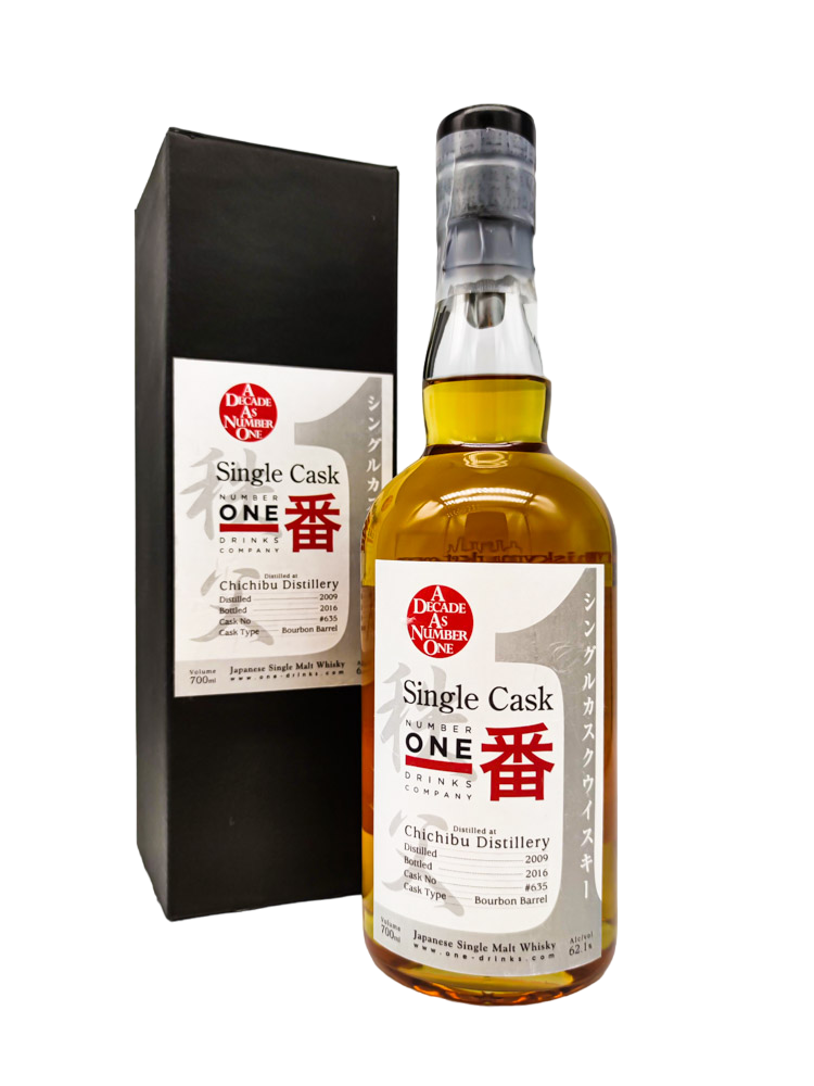 Chichibu 2009/2015 6yo 62,1% cask#635 Number One Drinks Company and box