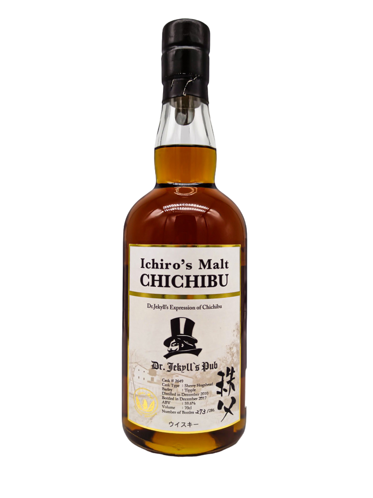 Chichibu 2010/2017 7yo 59,6% cask#2649 Dr. Jekyll's Pub