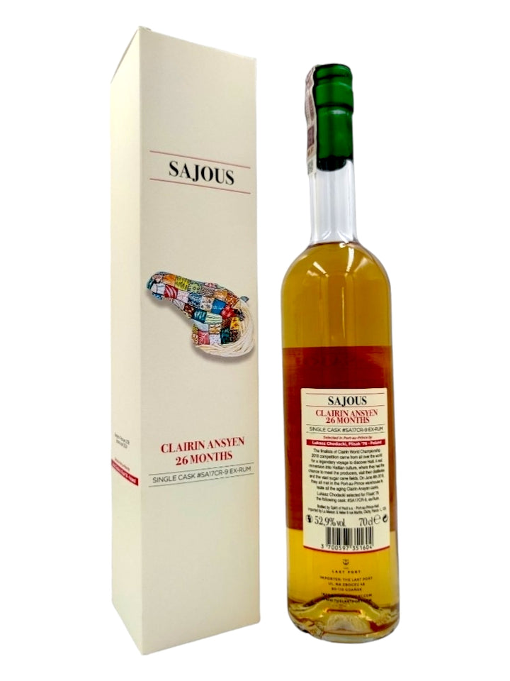 Clairin Ansyen Sajous Rum Cask 26 Months 52,9%