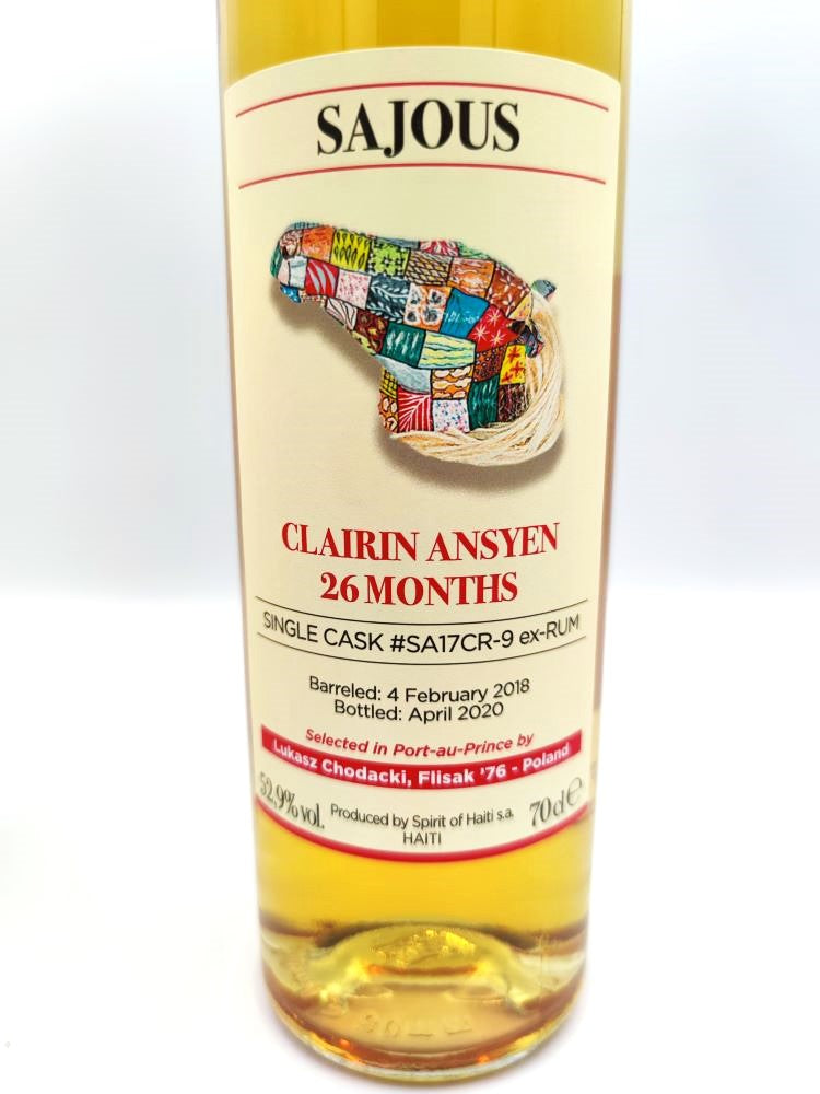 Clairin Ansyen Sajous Rum Cask 26 Months 52,9%