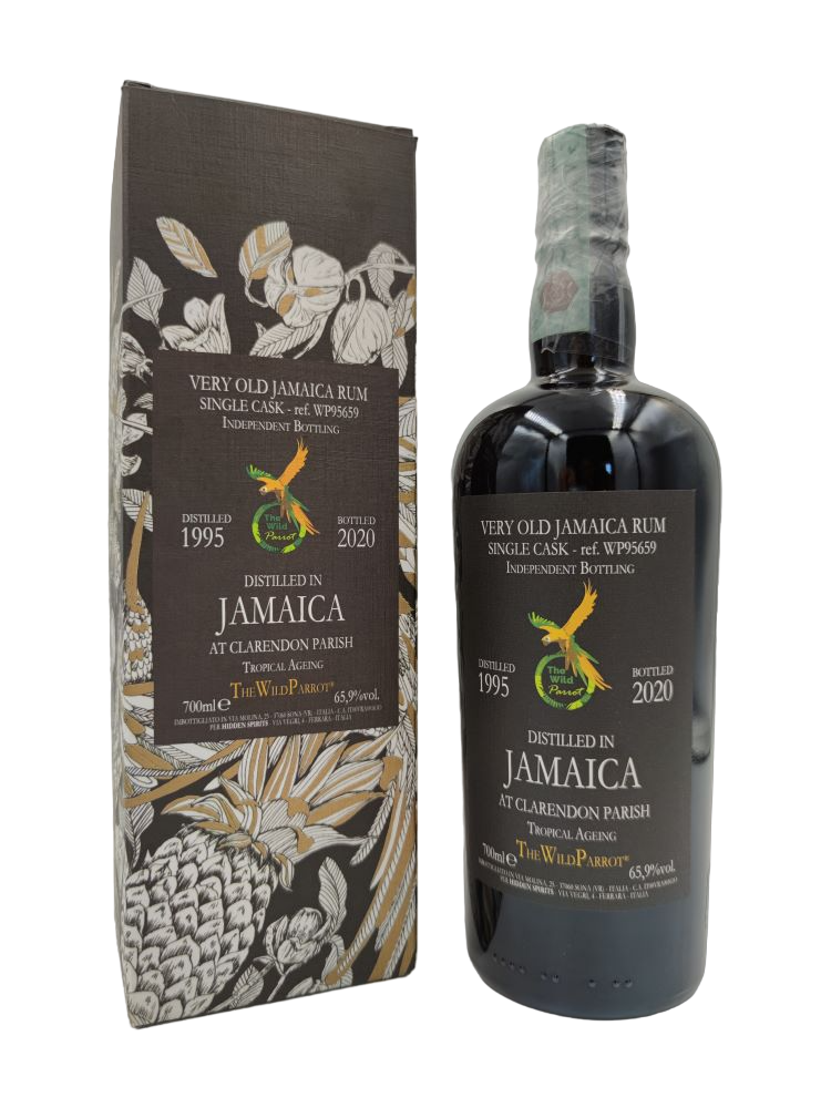 Clarendon 1995/2020 25yo 65,9% Jamaica cask#WP95659 - The Wild Parrot