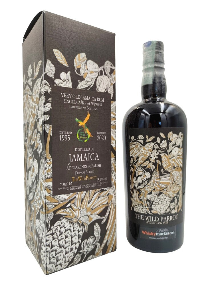 Jamaica 1995/2020 25yo 65,9% Clarendon cask#WP95659 The Wild Parrot