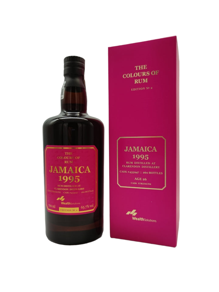 Clarendon 1995 26yo 65,7% cask#433947 Jamaica Edition No. 2 The Colours of Rum