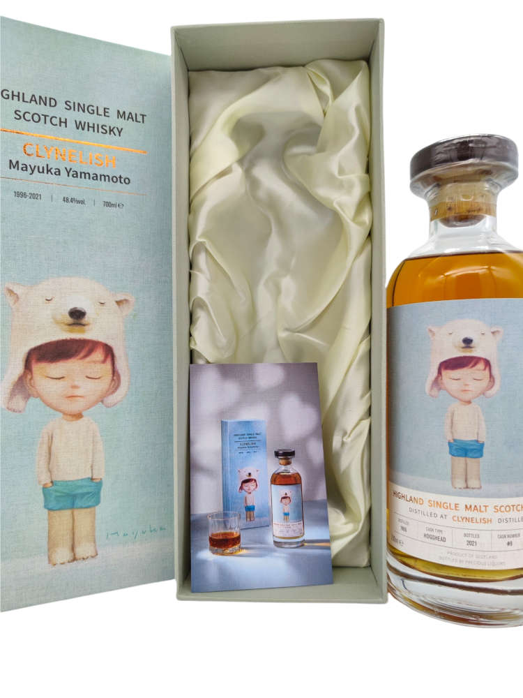 Clynelish 1996/2021 48,4% cask#9 Mayuka Yamamoto set