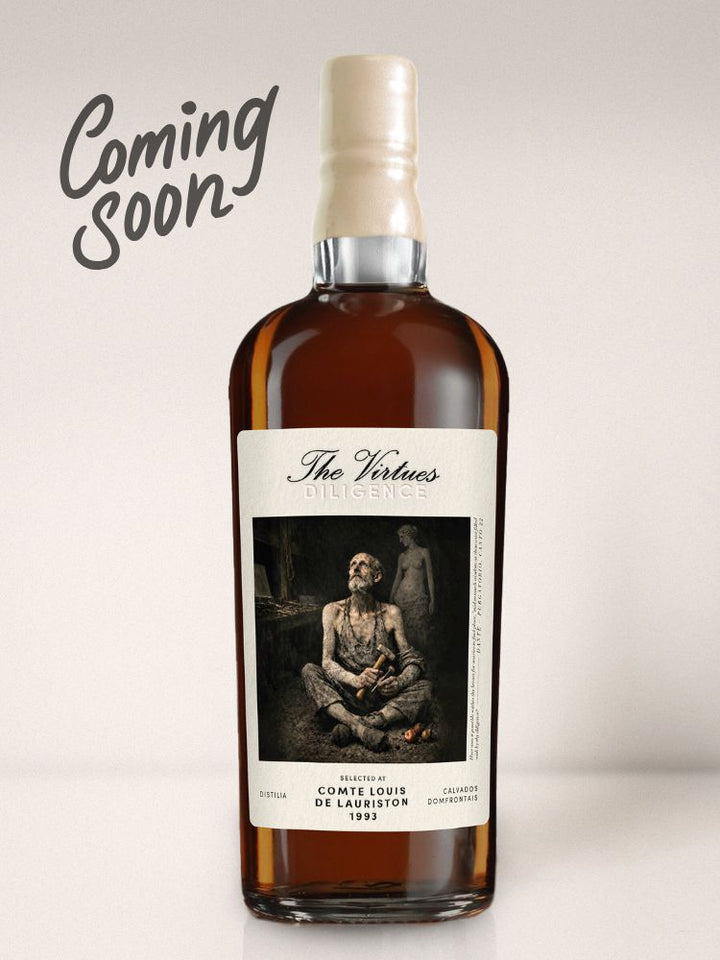 Calvados Domfrontais Comte Louis de Lauriston 1993/2024 53% The Virtues - Diligence, Robert Bauer and Distilia