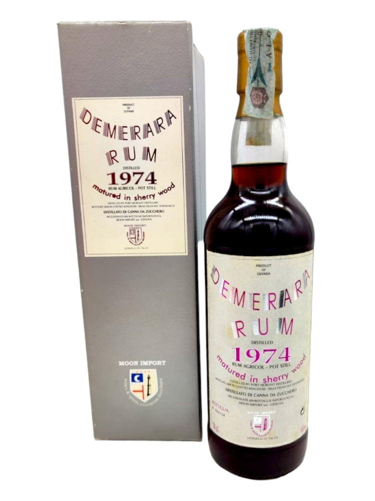 Demerara 1974 30 yo Port Mourant Moon Import 46%